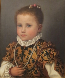 Moroni portrait of young girl, Bargamo