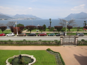View from hotel room, Stresa
